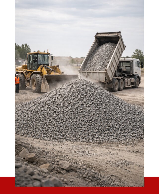 Купить щебень с доставкой в Темрюке от 2573 руб. | ПРОНЕРУДТмр