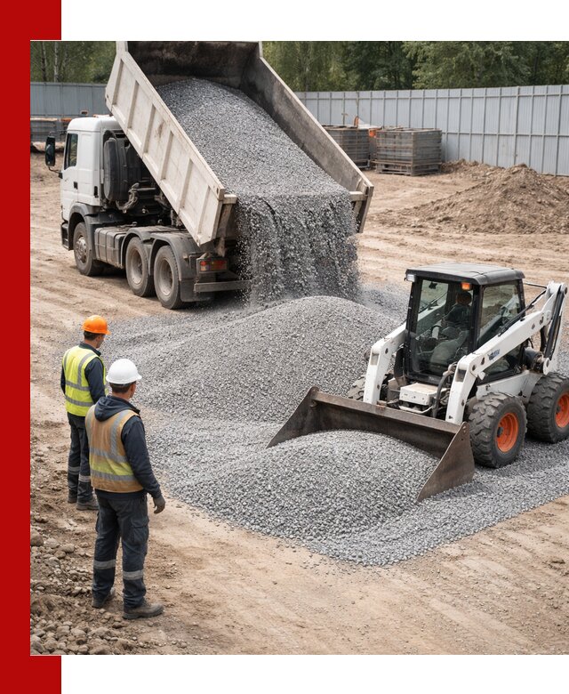 Доставка и продажа гранитного щебня фракции 0-5 в Темрюке