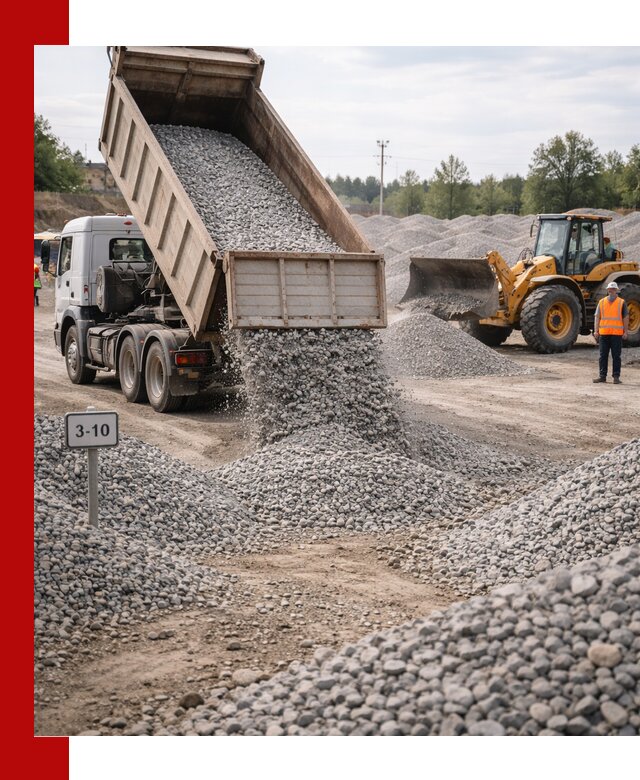 Гранитный щебень фракции 3–10: доставка и продажа в Темрюке