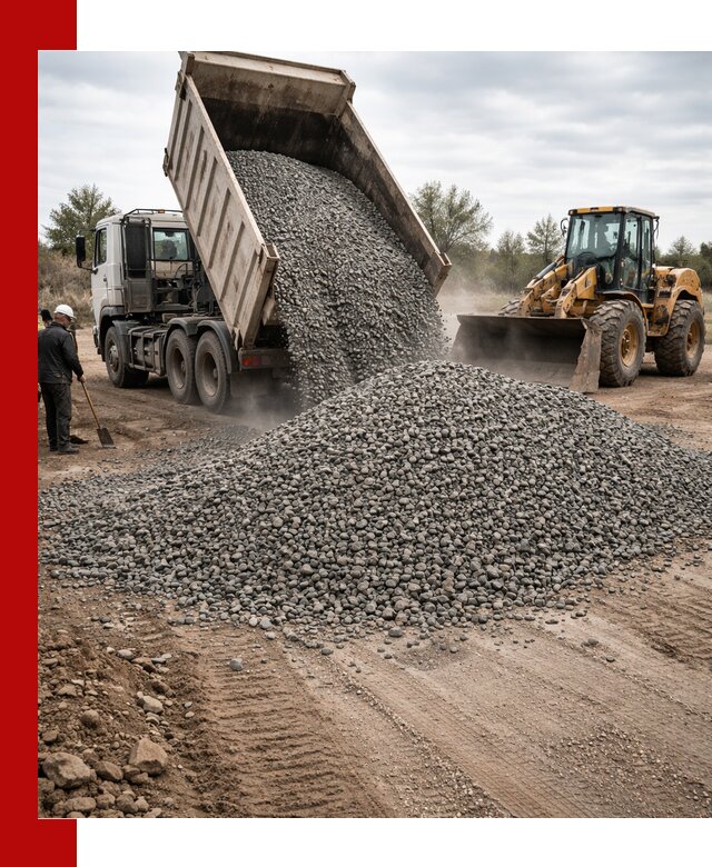 Гранитный щебень фракция 10-20 с доставкой в Темрюке