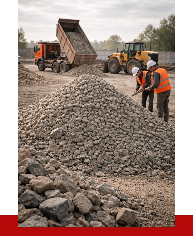 Гранитный щебень фракция 40-70 в Темрюке от 2573 руб ПРОНЕРУДТмр