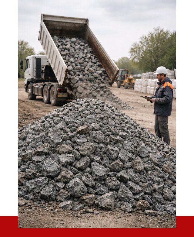 Гранитный щебень фракция 100-200 в Темрюке от 4323 р. ПРОНЕРУДТмр