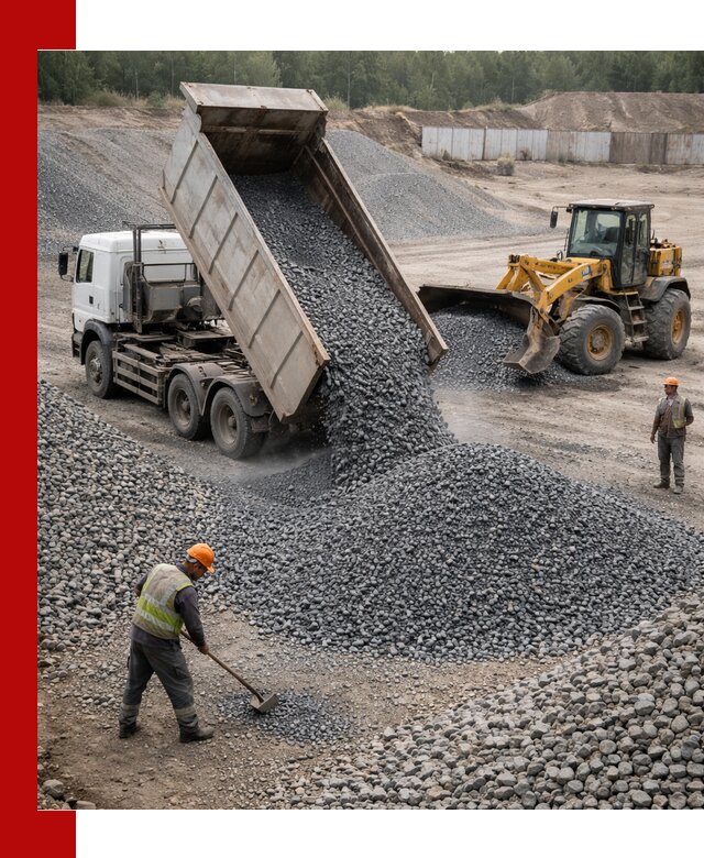 Щебень габбро-диабаз фр. 5-20 с доставкой в Темрюке