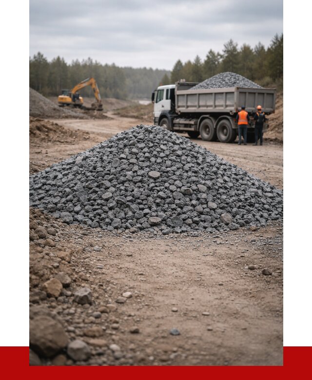 Щебень габбро диабаз фракция 40-70 в Темрюке от 2264 р-ПРОНЕРУДТмр