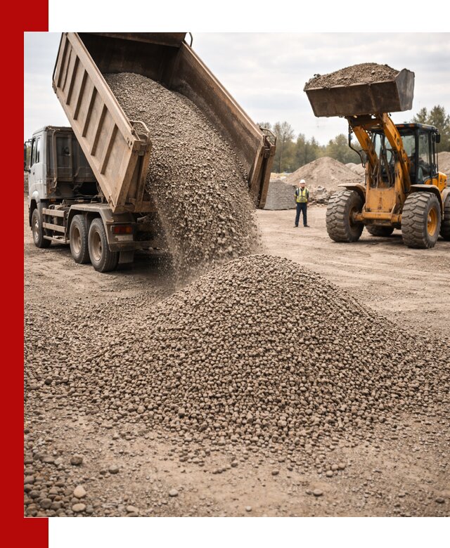 Гравийный щебень фракция 3–10 с доставкой в Темрюке