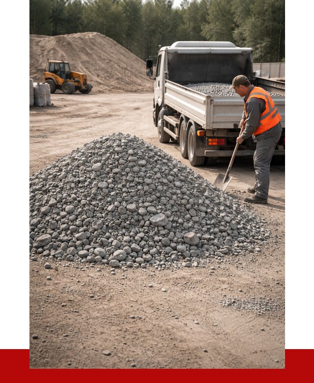 Гравийный щебень фракция 5-10 в Темрюке от 2264 р. | ПРОНЕРУДТмр