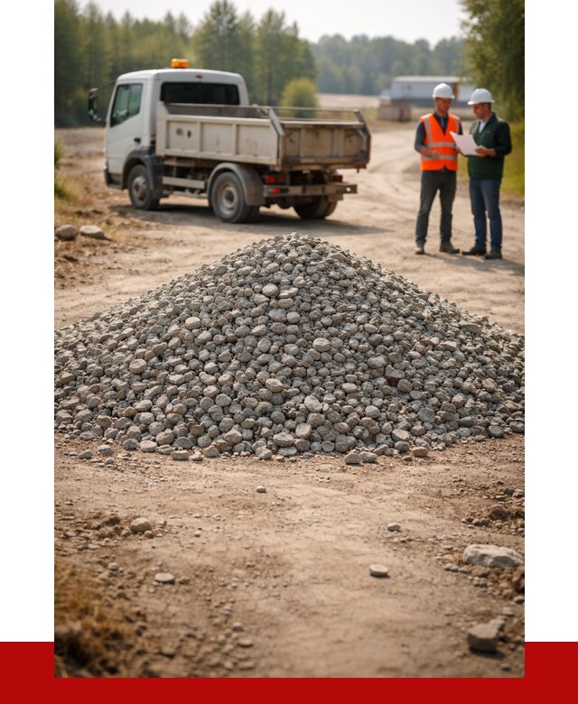 Гравийный щебень фракция 20-40 в Темрюке от 1235 р. | ПРОНЕРУДТмр