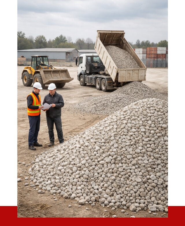 Известняковый щебень в Темрюке от 1441 р. доставка | ПРОНЕРУДТмр