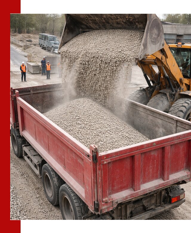 Купить известняковый щебень фракции 0-5 с доставкой в Темрюке