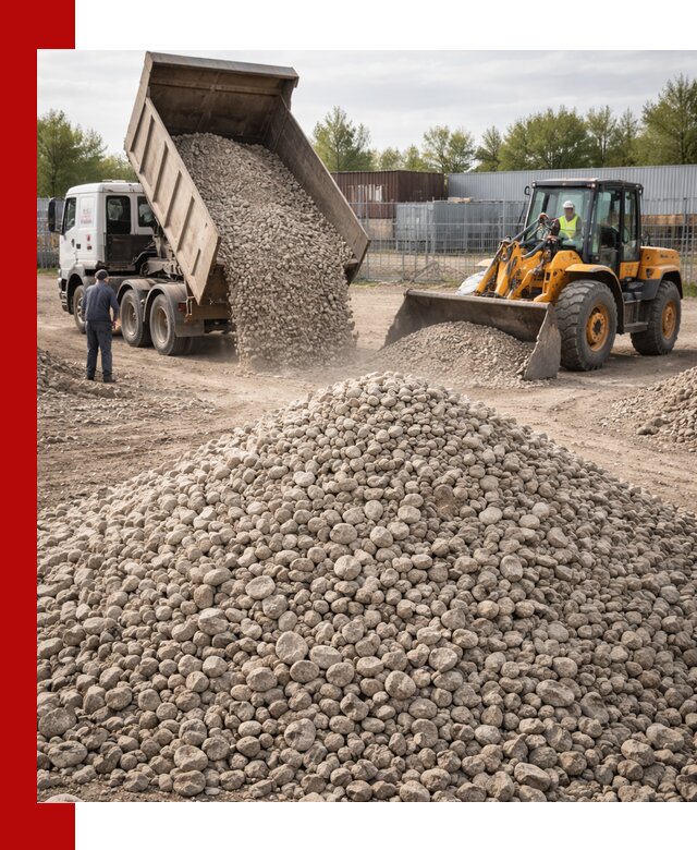 Доломитовый щебень фракции 20–41 с доставкой в Темрюке