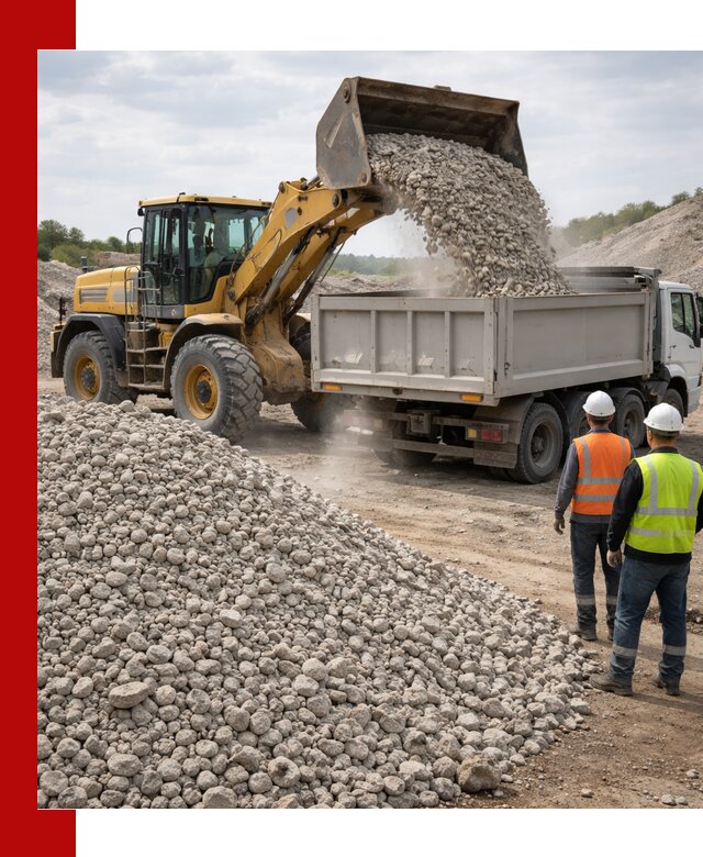 Доломитовый щебень фракция 40–71 доставка и продажа в Темрюке