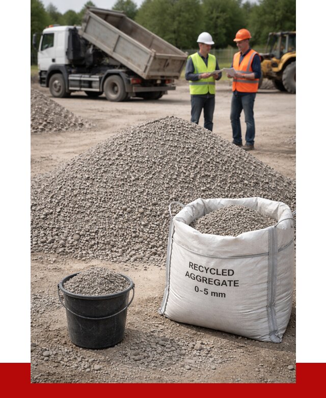 Вторичный щебень фракция 0-5 в Темрюке от 1647 р. ПРОНЕРУДТмр