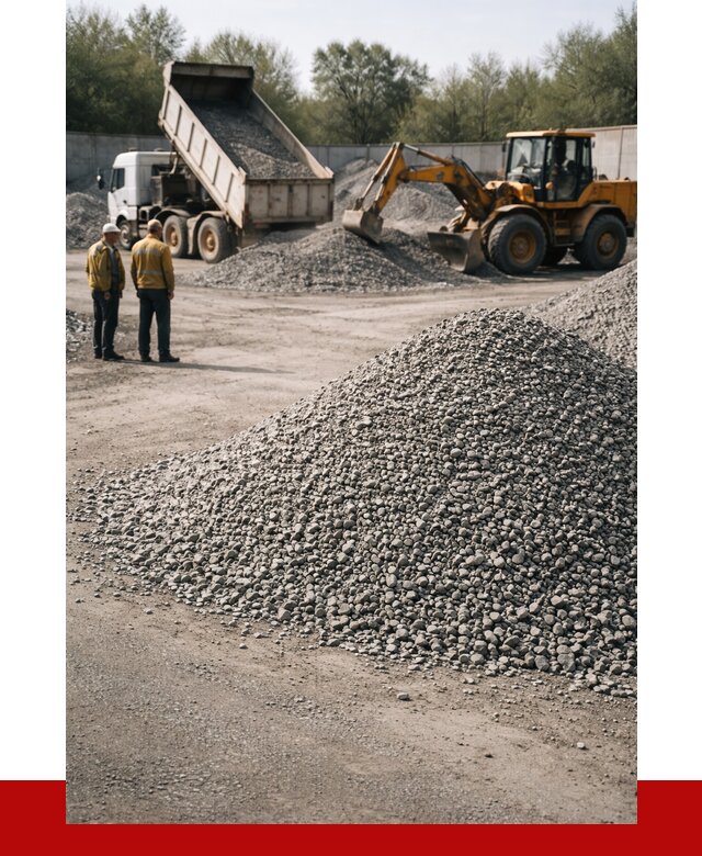 Вторичный щебень фр. 5-20 в Темрюке от 1647 р. - ПРОНЕРУДТмр