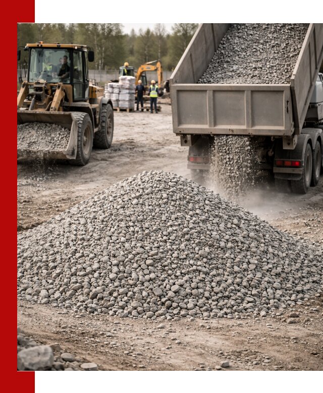 Вторичный щебень фракции 5-20 в Темрюке — доставка и продажа крупнотоннажно