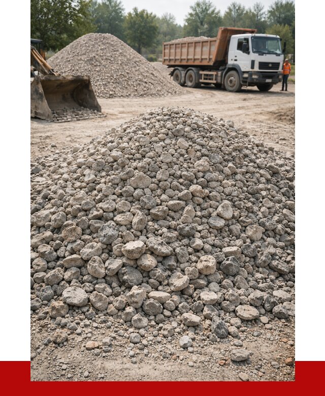 Вторичный щебень фракция 20-40 в Темрюке от 2264 р ПРОНЕРУДТмр