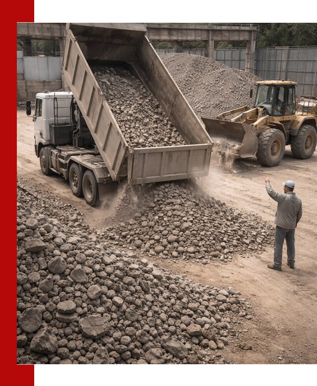 Вторичный щебень фракция 20-40 с доставкой в Темрюке