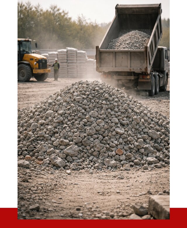 Вторичный щебень фракция 70-150 в Темрюке от 1441 р. | ПРОНЕРУДТмр