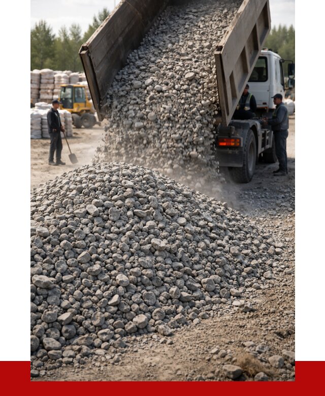 Бетонный щебень фракция 40-70 в Темрюке от 1853 р. ПРОНЕРУДТмр