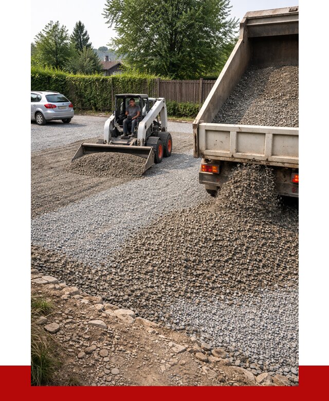Щебень для парковки в Темрюке с доставкой от 1235 р.| ПРОНЕРУДТмр