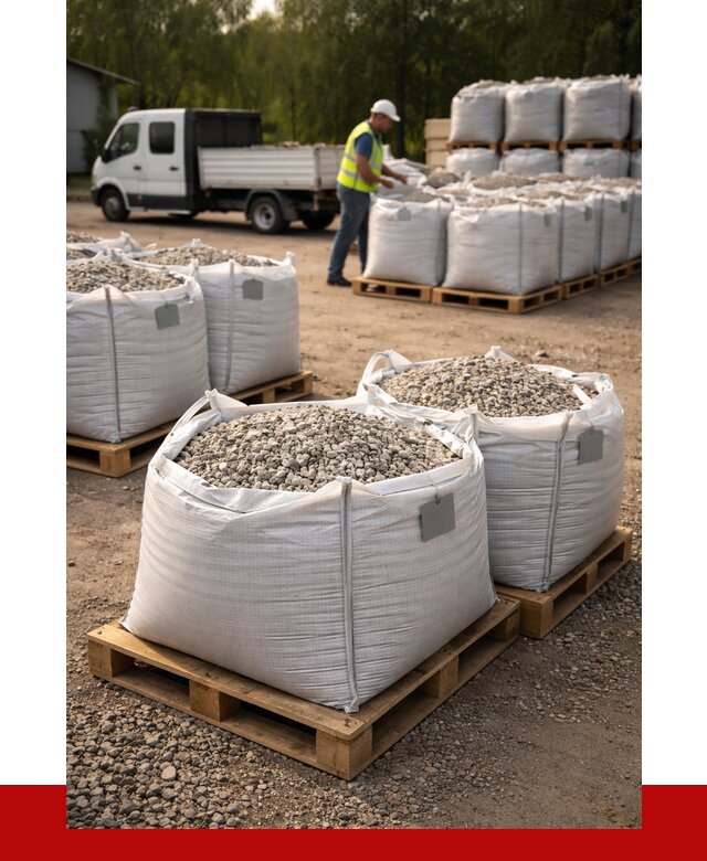 Щебень в мешках с доставкой в Темрюке от 4323 р. | ПРОНЕРУДТмр