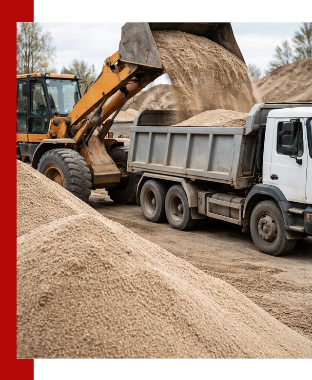 Доставка сеяного песка в Темрюке оптом и в розницу
