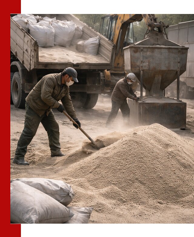 Кварцевый песок для пескоструя в Темрюке — доставка и качество