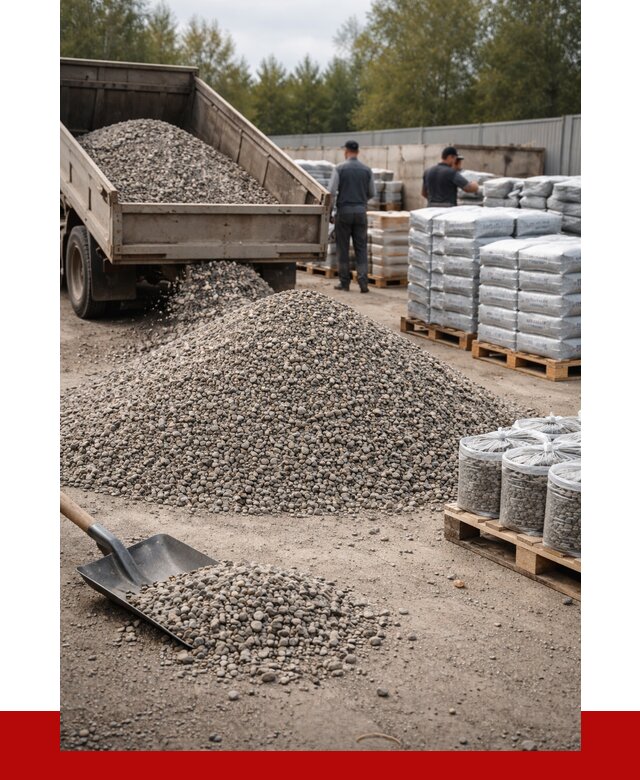 Гравий фракция 5-20 в Темрюке купить от 2367 р. ПРОНЕРУДТмр