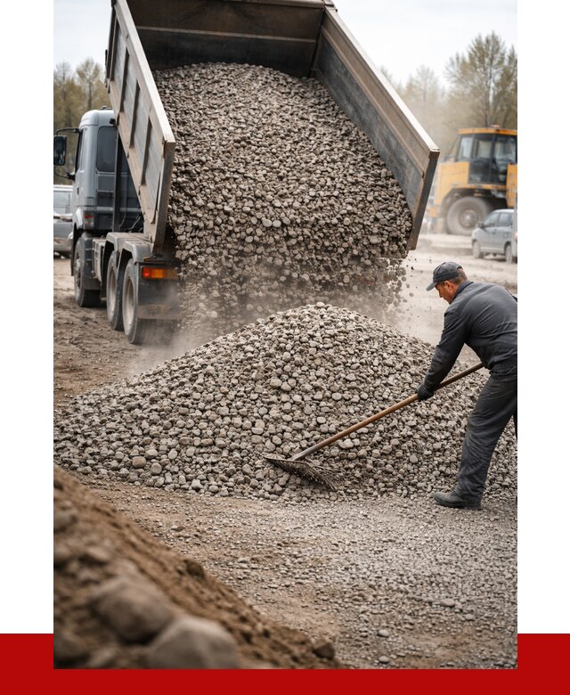 Гравий фракция 20-40 в Темрюке от 2573 р. доставка | ПРОНЕРУДТмр