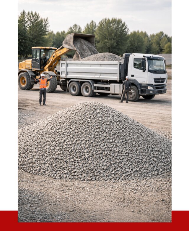 Купить мытый гравий в Темрюке от 3603 р, доставка ПРОНЕРУДТмр