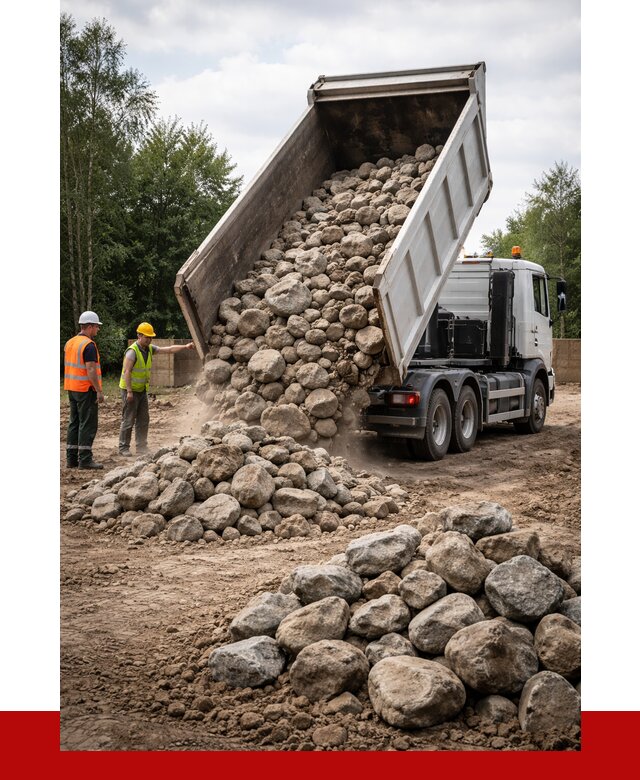 Купить булыжник в Темрюке с доставкой от 4632 р. за куб | ПРОНЕРУДТмр
