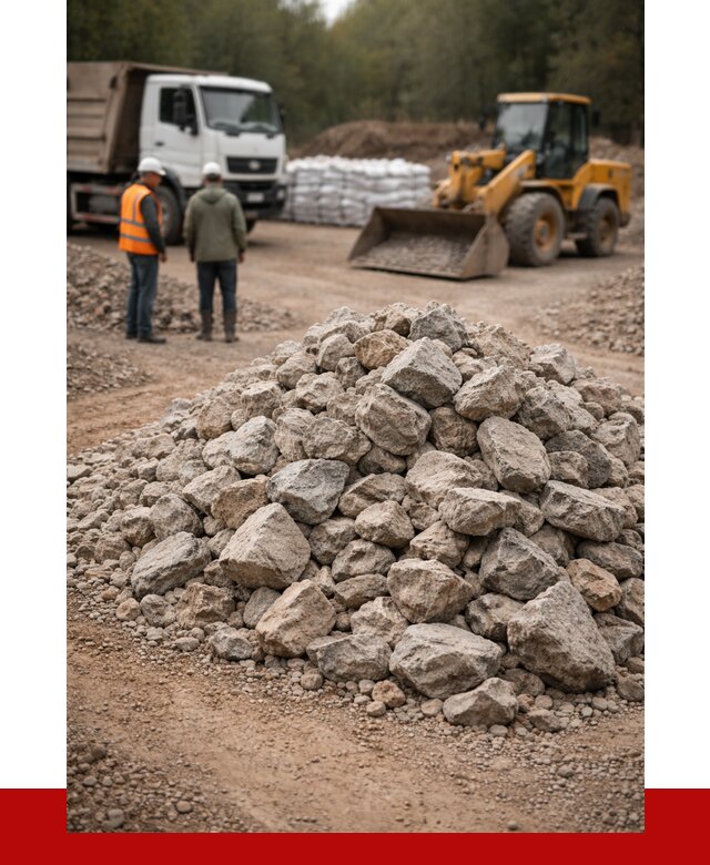 Купить бутовый камень с доставкой в Темрюке от 2367 р. | ПРОНЕРУДТмр