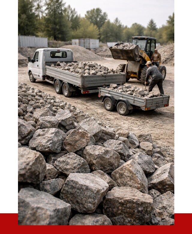 Купить бутовый камень гранитный в Темрюке от 2882 р. | ПРОНЕРУДТмр