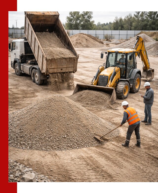 Поставка и доставка ПГС С4 в мешках и самосвалах в Темрюке