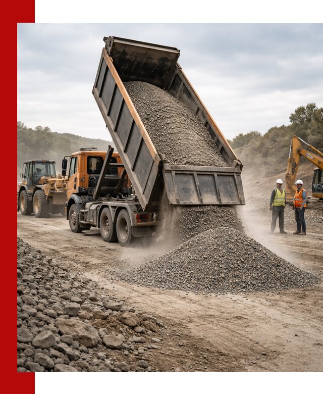 Щебёночно-песчаная смесь ЩПС С1 с доставкой в Темрюке