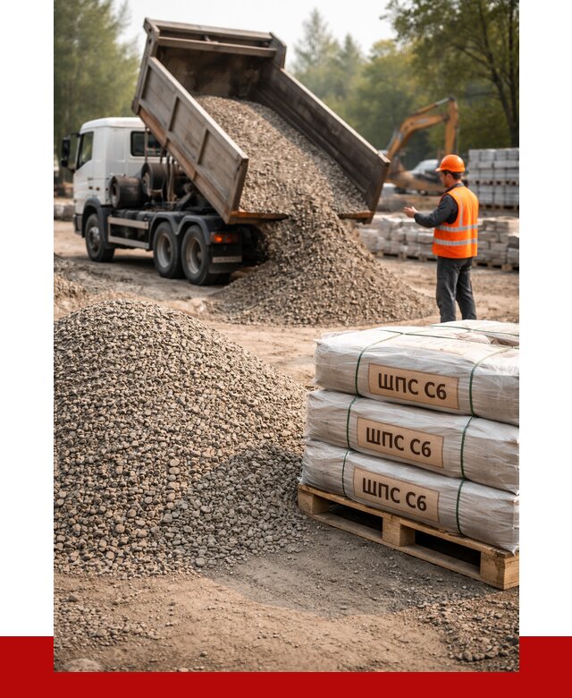 ЩПС С6 в Темрюке с доставкой от 2264 р. за куб | ПРОНЕРУДТмр