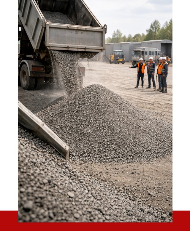 Гравийный отсев 0-5 в Темрюке от 1235 р. с доставкой | ПРОНЕРУДТмр