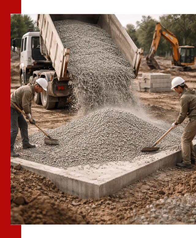 Доставка и продажа отсева для бетона в Темрюке