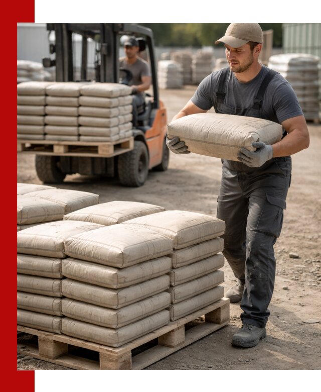 Доставка цемента в мешках оптом и в розницу в Темрюке