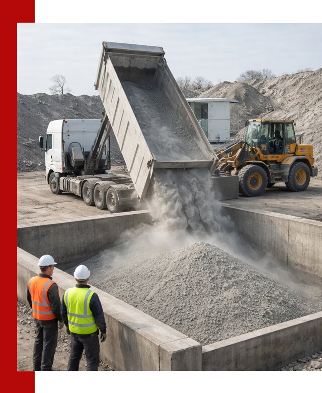 Доставка цемента навалом в Темрюке крупными партиями