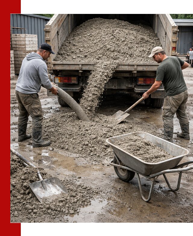 Цементно-песчаная смесь М150 доставка в Темрюке