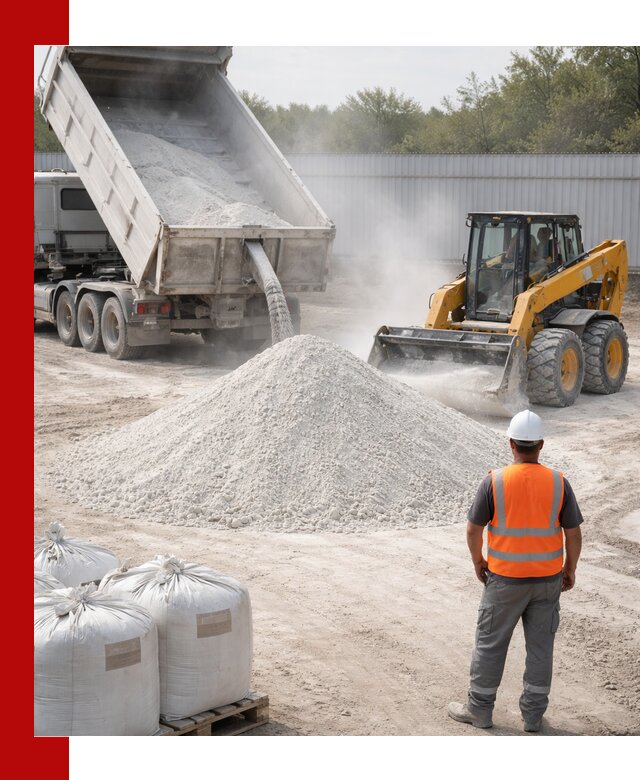 Доставка и продажа известняковой муки в Темрюке