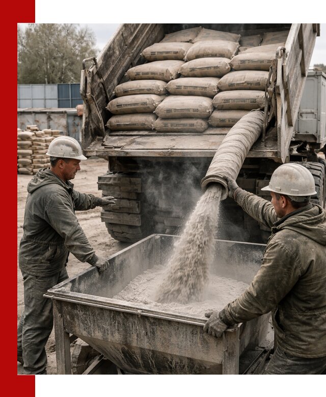 Доставка цемента М400 в Темрюке оптом и в розницу