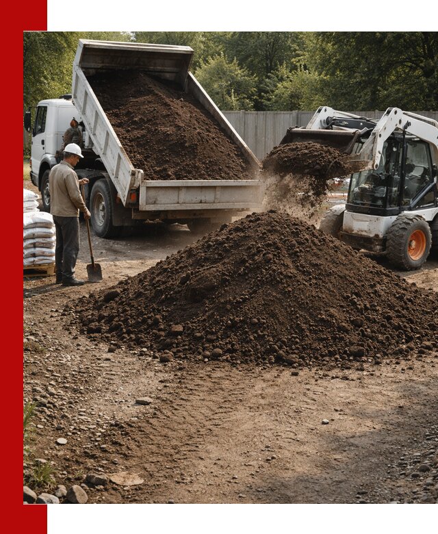 Доставка растительного грунта в Темрюке от производителя оптом и в розницу