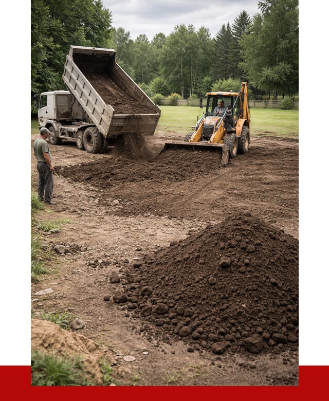 Грунт для выравнивания участка в Темрюке от 1235 р. | ПРОНЕРУДТмр