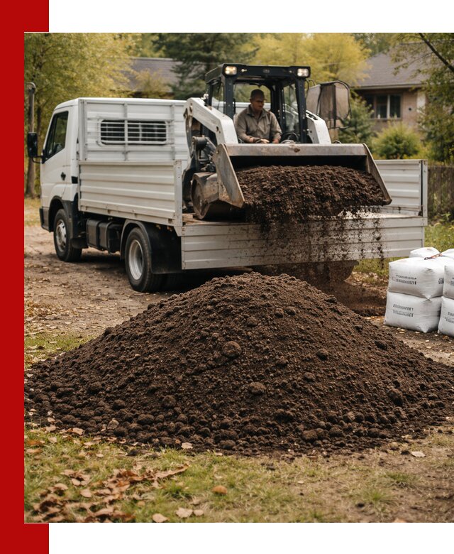 Доставка садовой земли в больших объёмах в Темрюке