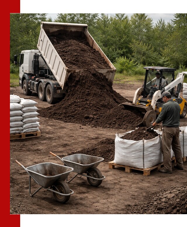 Доставка и продажа торфогрунта в Темрюке оптом и в розницу