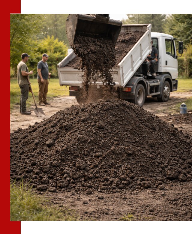 Доставка и продажа чернозема в Темрюке оптом и в розницу