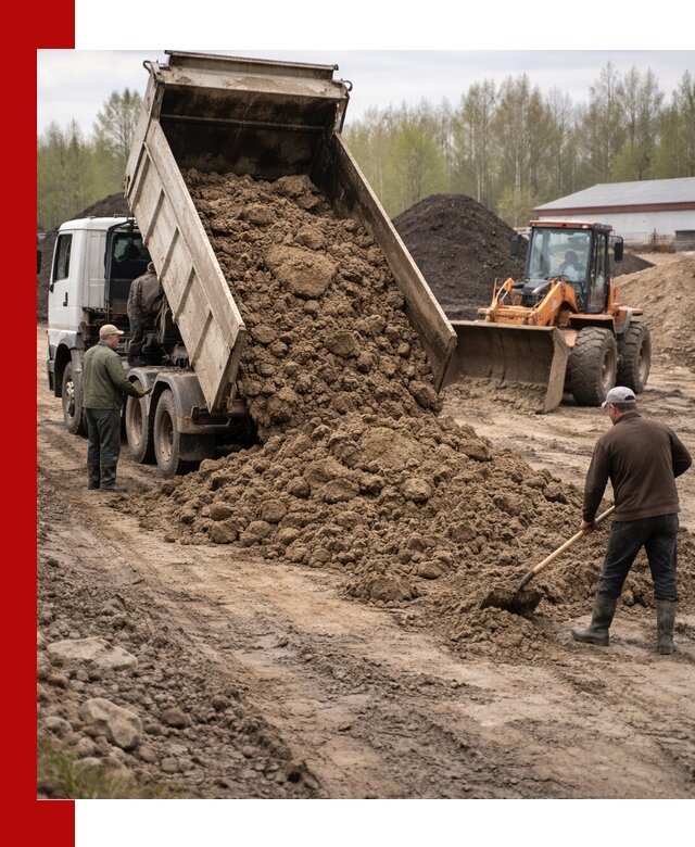 Доставка глин и суглинков в Темрюке оптом и вкрай