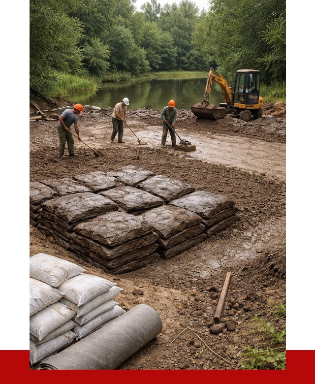 Купить глину для пруда в Темрюке от 4632 р. с доставкой | ПРОНЕРУДТмр