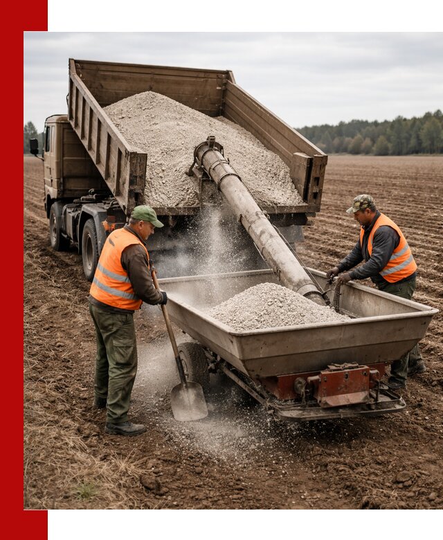 Доставка и продажа суперфосфата оптом и в розницу в Темрюке
